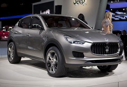 Maserati تعمل على ليفانتي سيارة الدفع الرباعي الجديدة